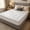 Grey, variant on Cooling Floral Mattress Topper, Ultra-soft Tatami Futon Mattress Japanese Floor Mattress, Portable Roll Up Foldable Mattress, Sleeping Pad for Floor Guest Bed, Size Twin/Full/Queen/King