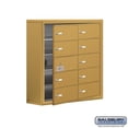 thumbnail image 1 of SalsburyIndustries 19158-10GSK Cell Phone Storage Locker With Front Access Panel - 5 Door High Unit, Gold, 1 of 1