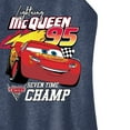 thumbnail image 3 of Disney Cars - Lightning McQueen Seven-Time Champ - Juniors High Neck Tank Top, 3 of 5