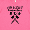 thumbnail image 4 of Inktastic Future Judge Gavel Job Gift Boys or Girls Baby T-Shirt, 4 of 5