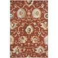 thumbnail image 4 of SAFAVIEH Florenteen Franklin Abstract Floral Area Rug, Rust/Ivory, 5'1" x 7'7", 4 of 4