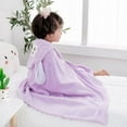 thumbnail image 3 of Unisex Baby Hooded Bath Towel, Toddler Soft Absorbent Animal Bathrobe Blanket Toddlers Shower Gifts for Boys Girls 27.5" x 55", 3 of 3