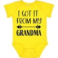 thumbnail image 3 of Inktastic I Got It from My Grandma Boys or Girls Baby Bodysuit, 3 of 5