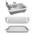 thumbnail image 2 of SHUYUE Collapsible Plastic Dish Drying Rack, 2 of 5