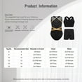thumbnail image 7 of TSSOE Kids Girls Sparkly Ballet Dance Leotard Gymnastics Unitard Biketard Vest with Tumbling Shorts 2 Pieces Set Black 8, 7 of 7
