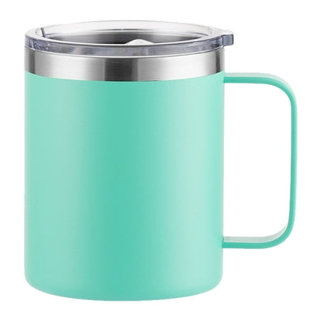 

Fashion Stainless Steel Coffee Mug Handle Double Layer Insulation Mug