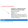 thumbnail image 2 of Oil Dipstick - Compatible with 2003 - 2008 Mercedes-Benz SL55 AMG 2004 2005 2006 2007, 2 of 2