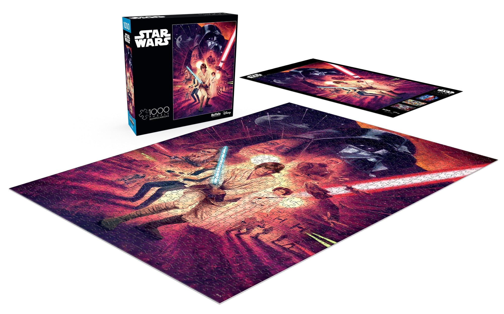 Buffalo Games 1000-Piece Star Wars Awakening of a Jedi Adult Interlocking Jigsaw Puzzle