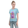 thumbnail image 4 of Women's Basic Short Sleeve T-Shirt Super Saiyan, 4 of 6