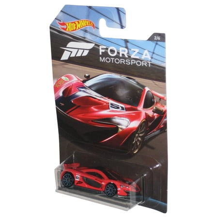 Hot Wheels Forza Motorsport (2017) Red McLaren P1 Toy Car 2/6