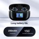 thumbnail image 5 of Gwong Electrónica 2 unids para Lenovo HT05 Auriculares inalámbricos recargables IPX5 impermeable Estéreo Mini Bluetooth-Compatible con 5.0 Auriculares inurales con micrófono para deportes, 5 of 6