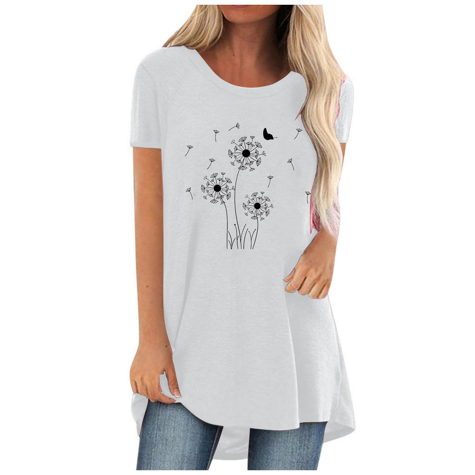 ladies t shirts white