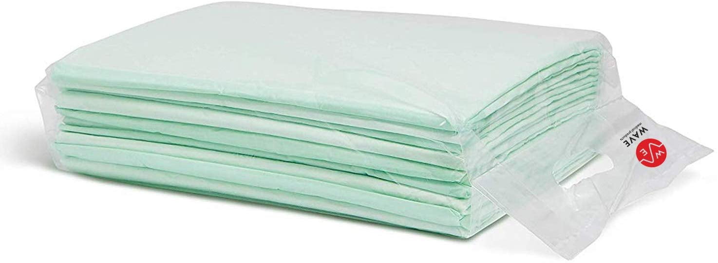 Ultra Absorbent Disposable Underpads - 50 Waterproof Large 36" x 36" Bed Pads Incontinence - Leakproof Fast Drying, Baby, Puppy & Adults Bed Pads, Dog Pee Pads