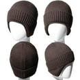 thumbnail image 4 of Gorro de punto Hombres Mujeres Invierno Sombrero de punto Cálido vellón Orejeras A prueba de viento Tomshoo Gorro de punto, 4 of 7