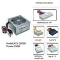 thumbnail image 4 of YongCo Computer Power Supply 200W/250W/300W/350W Optional Comprehensive Safety Protections Metal Heatsink Case, 4 of 14