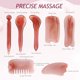 thumbnail image 5 of 1 Juego de herramientas Gua Sha, peine de masaje, rascador Gua Sha, herramientas de masaje Facial, masajeador de acupuntura con bolsa de almacenamiento, 5 of 8