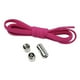 thumbnail image 5 of Cordones elásticos sin nudos, 2 unidades, semicirculares, universales. Rosa roja, 5 of 9