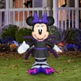 thumbnail image 2 of Gemmy Airblown Inflatable Monster Minnie Disney , 3.5 ft Tall, Multicolored, 2 of 5