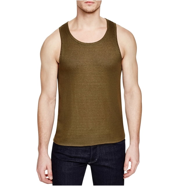 Camiseta sin mangas para hombre Twenty Dash, verde, extragrande