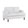 thumbnail image 4 of Serta Foothill Stationary Loveseat in Cream Fabric Upholstery, 4 of 12
