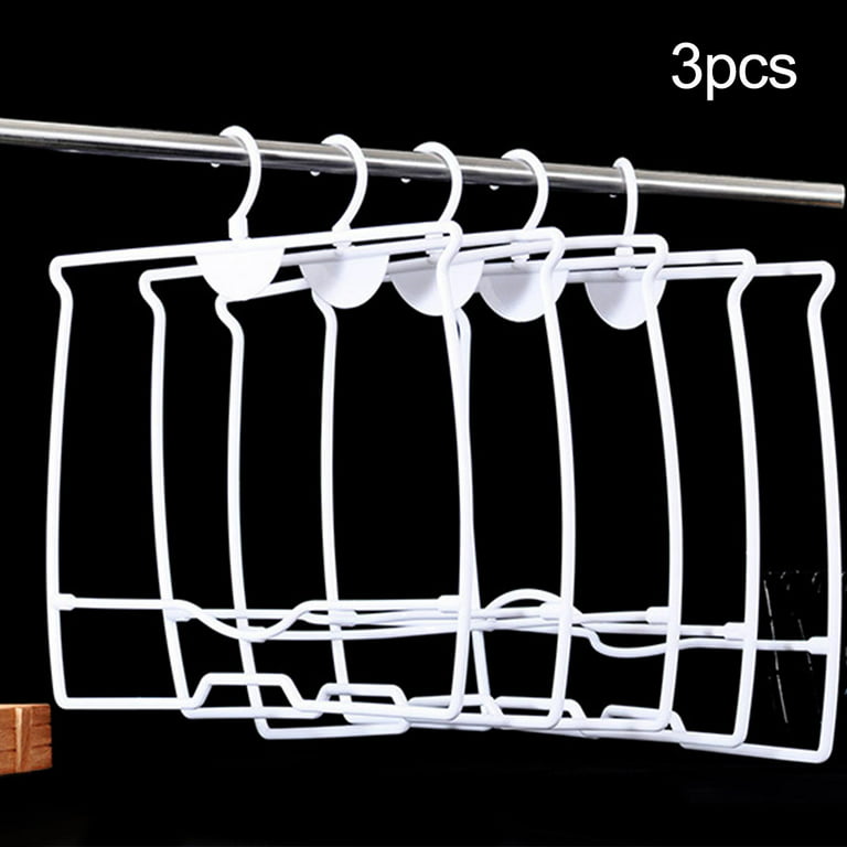 3 Pieces Bathing Suit Hangers Lingerie Hangers Bathing Suit Multifunctional  Hanging Rack Dress Swimsuit Hangers Top Swivel Hook for Belts Men