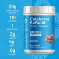 thumbnail image 3 of Proteína en polvo Celebrate ReBuild 457 g aislado de suero sabor frutos rojos, 3 of 7
