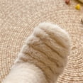 thumbnail image 5 of breaise Girls Boys Kids Faux Fur Boots Furry Fuzzy Fluffy Warm Winter Snow Boots Flat Shoes Outdoor, 5 of 9