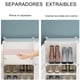 thumbnail image 5 of Armario de Almacenamiento con Puertas, Zapatero Portátil con 6 Niveles para 24 Pares de Zapatos ,Organizador para Zapatos con Cerramiento y Soporte, 5 of 8