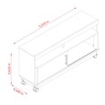thumbnail image 5 of Mueble Rack Artur Compacto TV hasta 50" Blanco/Savana, 5 of 5