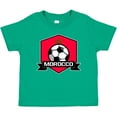 thumbnail image 3 of Inktastic Soccer Morocco Flag Banner Boys or Girls Baby T-Shirt, 3 of 5
