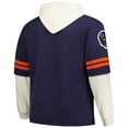 thumbnail image 3 of Men's '47 Navy Chicago Bears Big & Tall Split Zone Cornerback V-Neck Hoodie, 3 of 4