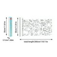 thumbnail image 2 of 9.84 Feet Animal Coloring Roll, DIY Drawing Roll for Kid, Children Painting Paper for Classroom Home Wall Supplies Favor(Without a Pen), 2 of 8