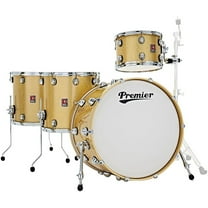 Premier Genista Heritage Birch 4-Piece Shell Pack with 24 in. Bass Drum Gold Sparkle