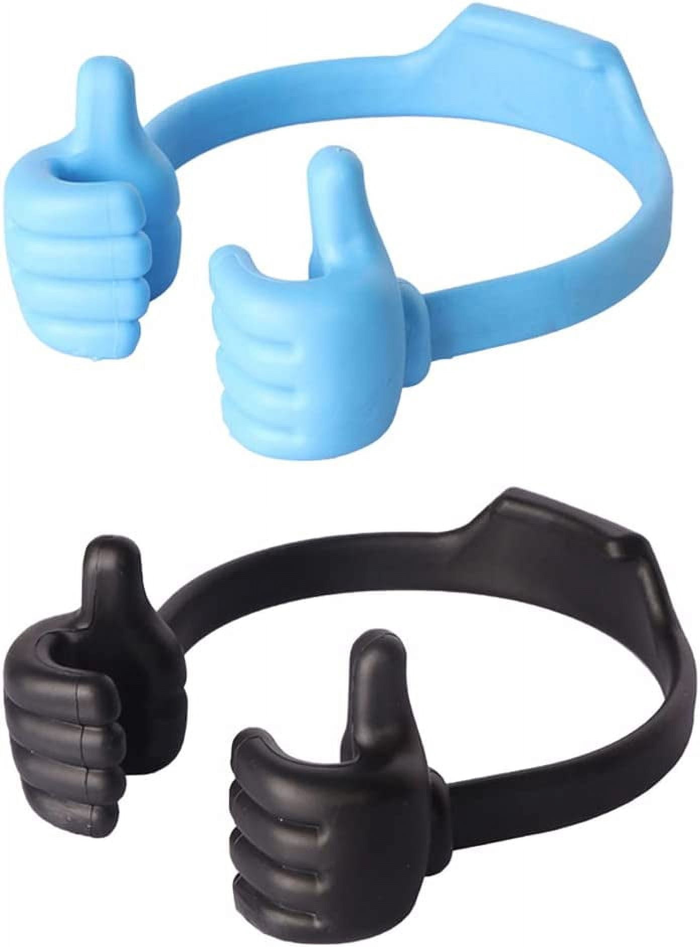 Jinsinto 2 Packs Thumbs Up Phone Stand Lazy Phone Holder Portable Mobile Phone Holder Thumb Design Mobile Phone Stand