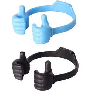Jinsinto 2 Packs Thumbs Up Phone Stand Lazy Phone Holder Portable Mobile Phone Holder Thumb Design Mobile Phone Stand
