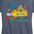 thumbnail image 3 of Pete The Cat - It's Groovy To Imagine - Women's Short Sleeve Graphic T-Shirt, 3 of 6