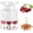 White, variant on Cherry Pitter Multiple, Push Type Cherry Corer Multiple, Kitchen Cherry Jam 7 Holes Multi Pitter Tool, 7-in-1 Cherry Remover Quick Portable Cherry Pitting Tool