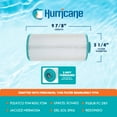 thumbnail image 3 of Hurricane Spa Filter for PJW40SC-F2M, Unicel 5CH402 & Filbur FC-2811, 3 of 7