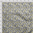 thumbnail image 4 of oneOone Georgette Viscose Yellow Fabric Floral Sewing Craft Projects Fabric Prints By Yard 42 Inch Wide, 4 of 4