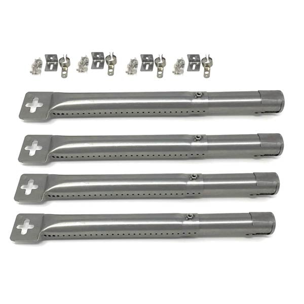 Brûleur à Tube en Acier Inoxydable Universel de Remplacement, Ajustable, 12 Pouces à 17-1/2 Pouces - Lot de 4