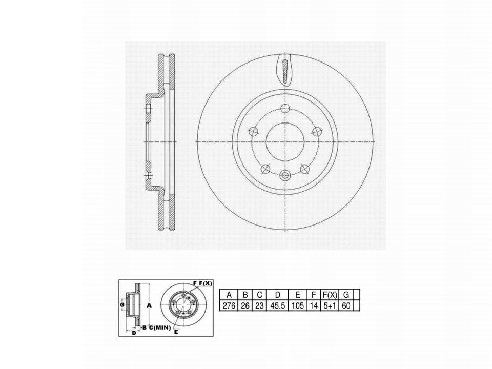 Winstop Brake Kits, Front WSK1122, Chevrolet Bolt EUV 2022