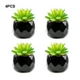 thumbnail image 4 of Decodeary 4pcs/set Artificial Plant For Bonsai Enthusiasts And Realistic Appearance Baoshilian 1Set, 4 of 6