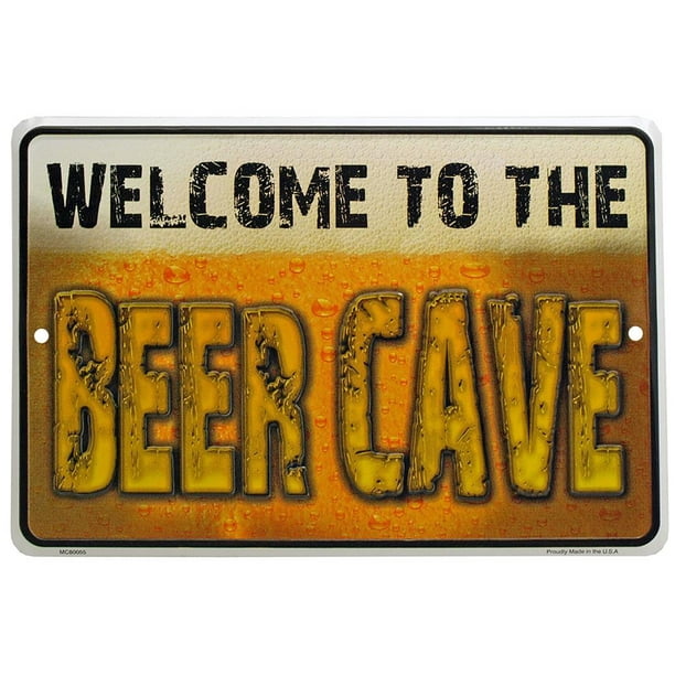 "TarrKenn to the Beer Cave Tin Sign"