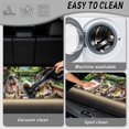 thumbnail image 5 of XYZCANDO Cool Dinosaur Rear Cargo Mat 29" x 39", All-Weather Polyester Trunk Liner with Non-Slip Backing, Durable Easy Install Stitched Edge Protector for SUVs, Sedans and Trucks, 5 of 7