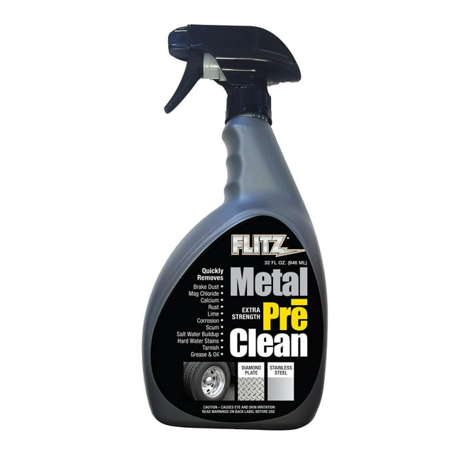 Limpiador en aerosol para acero inoxidable FLITZ Metal Pre-Clean 946 ml