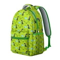 thumbnail image 2 of Dinosaur Print School Backpack - Large Capacity for Books & Supplies, Durable Waterproof Fabric, 2 of 6
