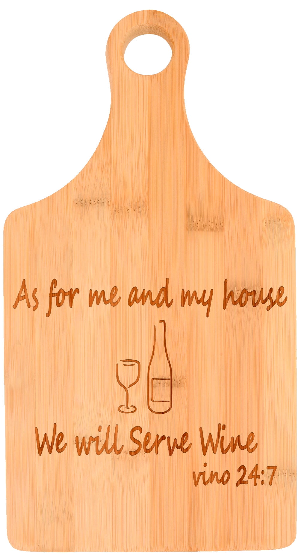 Personalized Cutting Board with Laurel Branch