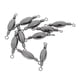 thumbnail image 2 of Fregadero de pesca de latón piezas con eslabón giratorio para accesorios de equipo de pesca libre agua dulce agua de salada 0.5, 2 of 6