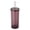 Purple, variant on 20-ounce Clear Plastic Tumbler with Screw Top Lid and Straw, by Mainstays