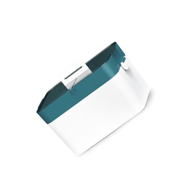 Injueey Caja de medicina de primeros auxilios, almacenamiento de 2 capas, estuche médico portátil, suministros de sellado, caja de herramientas Almacenamiento y organización del hogar Verde Injueey HA079828-03